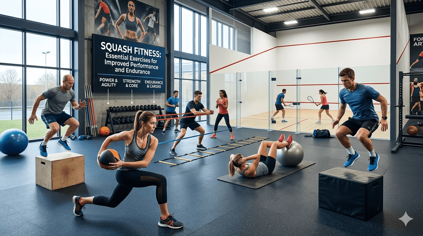 Squash Fitness: Essential Exercises for Improved Performance and ...