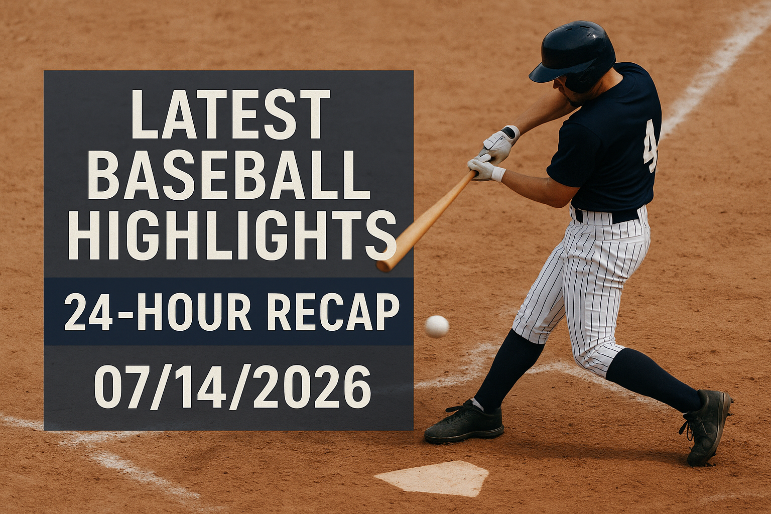 Latest Baseball Highlights: 24-Hour Recap 07/14/2026 1 dalle 6a561988b4fcd1.60229051