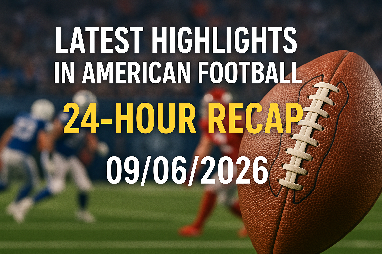 Latest Highlights in American Football: 24-Hour Recap 09/06/2026 1 dalle 6a9d678c39bbe2.38236787