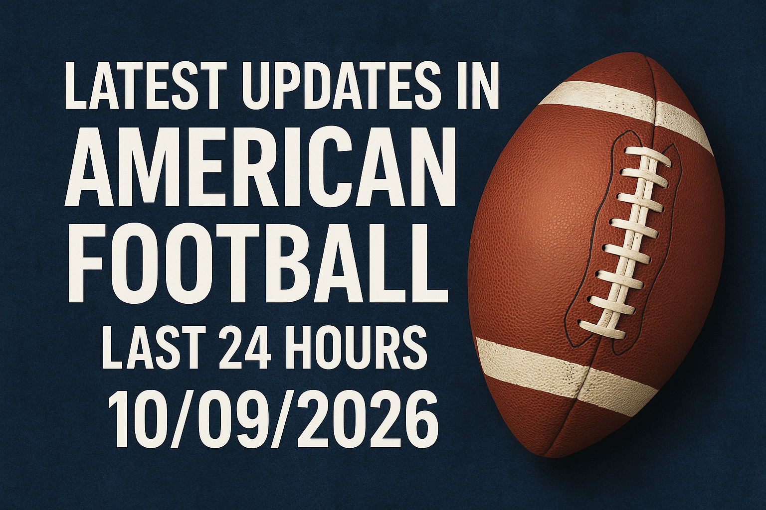 Latest Updates in American Football: Last 24 Hours 10/09/2026 1 dalle 6ac91fdc2eb9a6.89891555