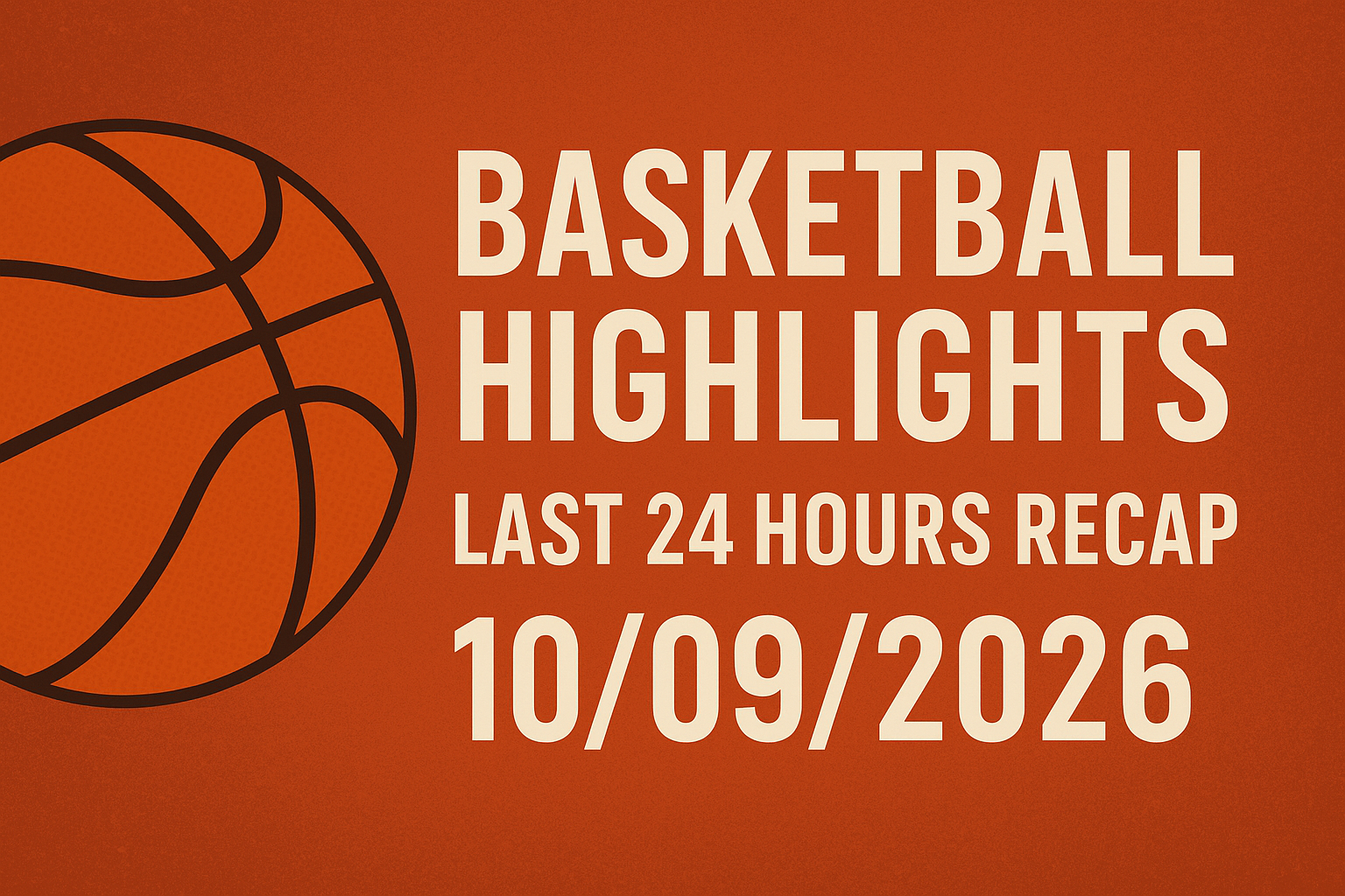 Basketball Highlights: Last 24 Hours Recap 10/09/2026 1 dalle 6ac976dbb17be1.09778392