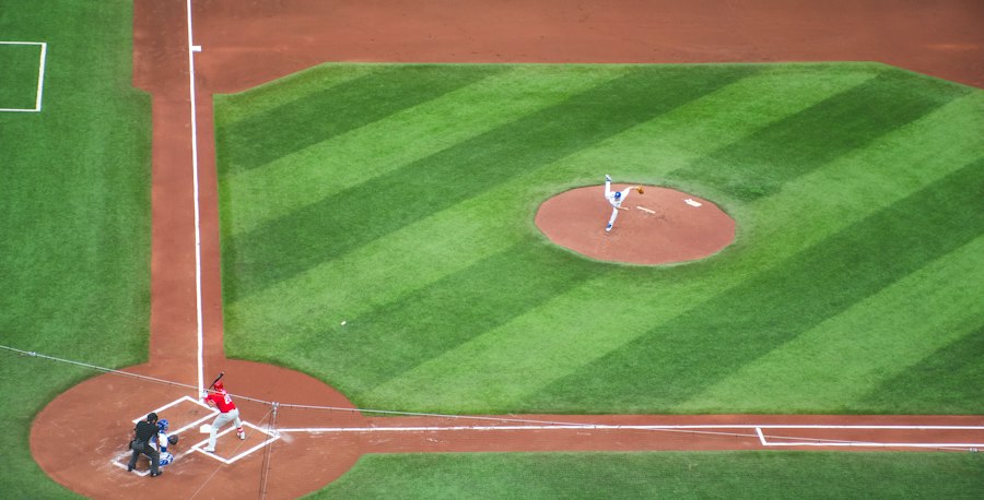 Baseball positions diagram